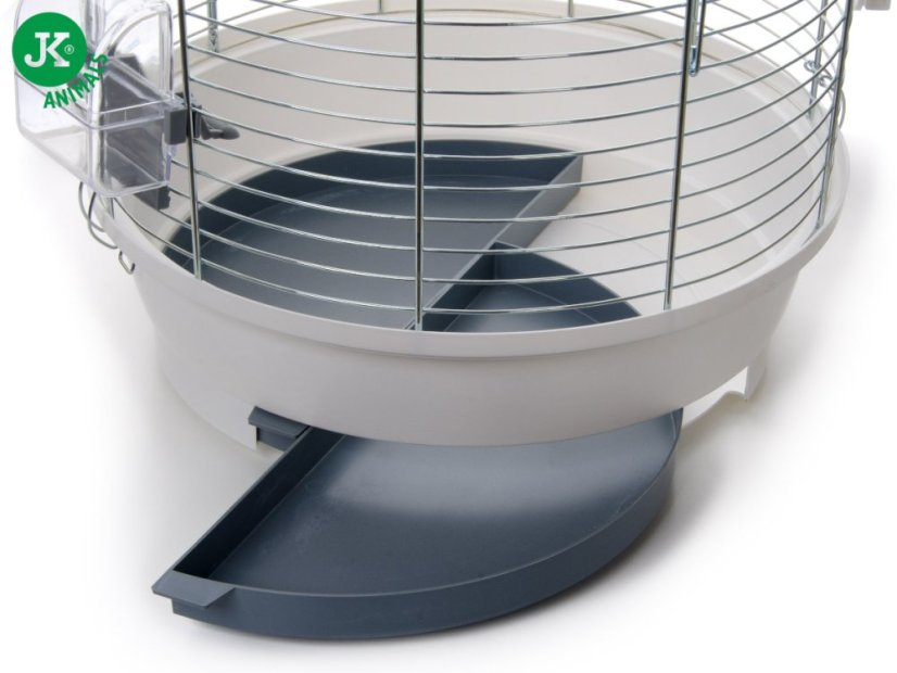 Inter Zoo Julia 3 pozink biela 34x34x65 cm