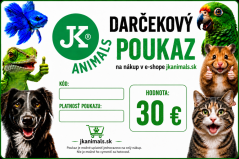 JK ANIMALS Darčekový poukaz v hodnote 30 €