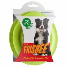 JK Frisbee z EVA peny, zelený, 22 cm