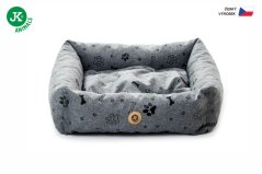 Pelech Cube Grey Lux, sivý, 50 cm