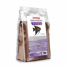 Dajana Aquagran granulované krmivo pre akváriové ryby, veľkosť L, 1 kg, pre všetky druhy mäsožravých a všežravých tropických akváriových rýb