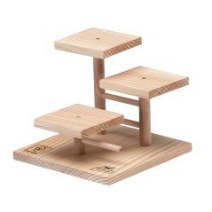 FERPLAST ARCADE PODIUM hračka drevo 18 x 18 x 14 cm