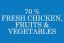 2,5 kg, Sam's Field Low Grain 4300 Power Chicken & Potato, superprémiové granule, (Sams Field bez bez pšenice)