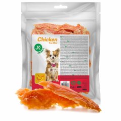 JK Animals sušené kuracie mäso, mäsová maškrta pre psov (Chicken True Meat Snack) 500 g