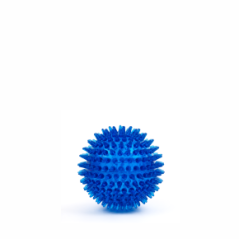 JK Lopta s pichliačmi - modrá 8 cm