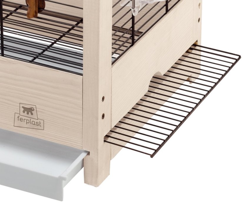Ferplast GIULIETTA 5 drevená klietka pre vtáky 69 x 34,5 x 58 cm