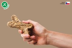 JK ANIMALS, Kosť natural so šípkou, brusnicou a zeleným čajom, 1 ks, 10 cm