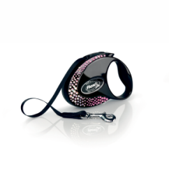 flexi Glam Composition Tape (pásik), veľkosť S, čierna