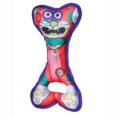 JK ANIMALS Preťahovadlo Crazy, pískacia hračka, oranžová 28 cm
