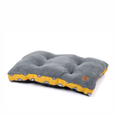 JK ANIMALS Matrace Bella L, žltá 91×61×8 cm