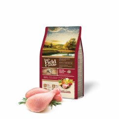 2,5 kg, Sam's Field Low Grain Adult Medium Chicken & Potato, superprémiové granule, (Sams Field bez pšenice)