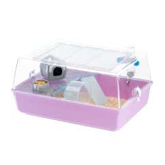 Ferplast MINI DUNA HAMSTER LILAC, fialová klietka pre škrečky