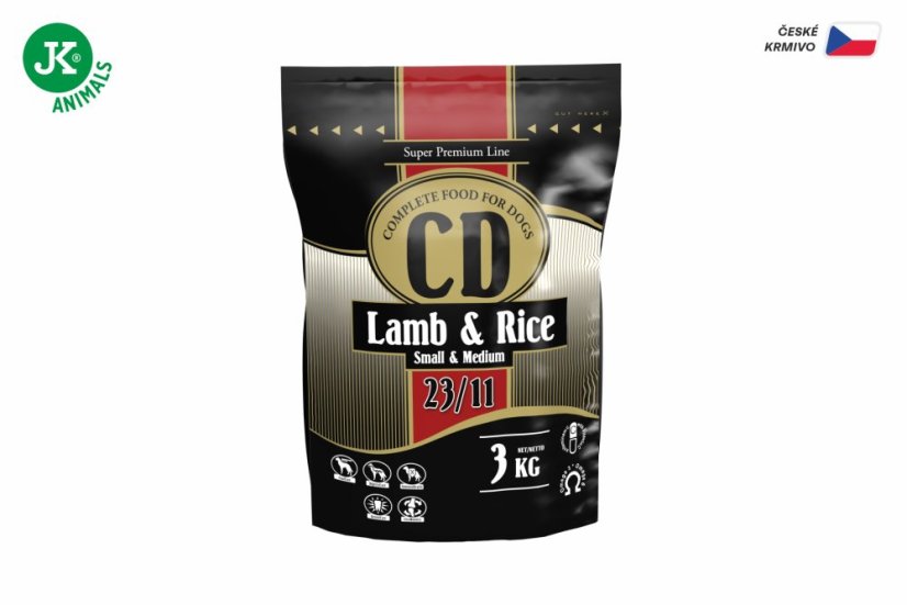 Delikan CD Lamb and Rice Small & Medium 3 kg
