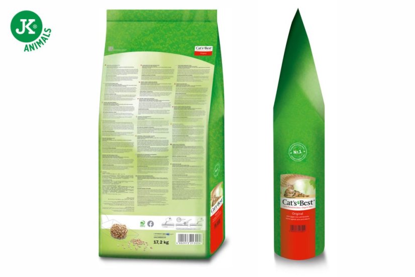 Cat's Best Original podstielka 17,2 kg/40 l