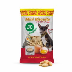JK mini piškóty s 33 % vajec, 120 g (100 g + 20% GRATIS)