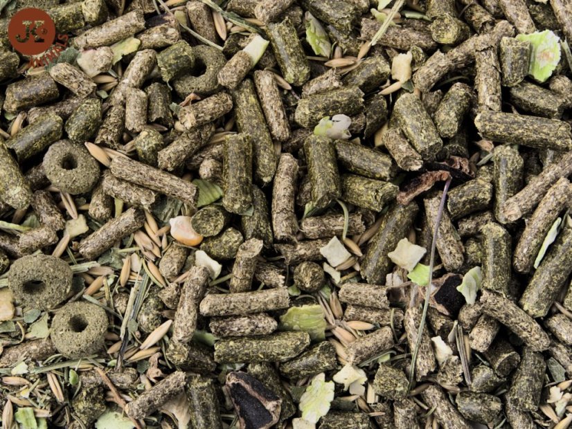 Dajana – COUNTRY MIX, Rabbit 1 000 g, krmivo pre králiky