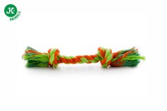 JK ANIMALS Bavlnený uzol, bavlnená hračka pre psov, 25 cm