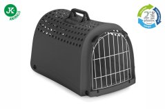 Plastová prepravka Imac Linus 2nd life, 50×32×35 cm, antracit