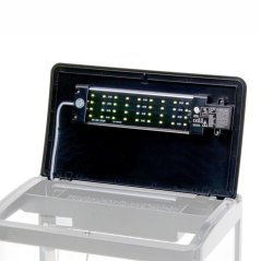 JK ANIMALS, náhradný kryt s LED osvetlením, čierny, pre akvarijní komplet JK-A380, 37×22 cm