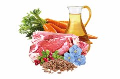 Sam's Field True Meat Beef with Veal, Carrot & Lingonberry, šťavnaté mäsové kapsičky hovädzie s teľacím, mrkvou a brusnice pre psov, 260 g (superprémiove kapsičky pre psov)