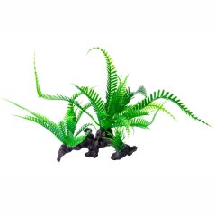 JK ANIMALS plastová rastlinka papradie na koreni, 16 cm