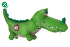 JK ANIMALS Krokodíl, pískacia hračka, zelená, 26 cm