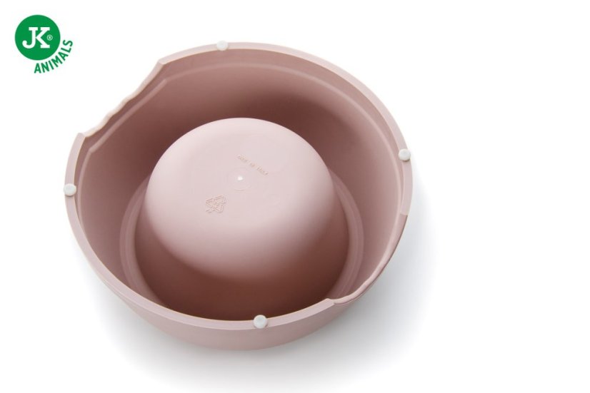 Farebná plastová miska MPS Enjoy 2, (mix farieb), 380 ml, 17 cm, miska pre psov