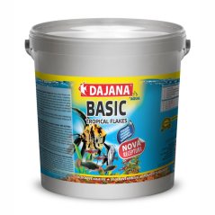 Dajana Basic Tropical Flakes, vločky, 4 kg – veľké balenie pre chovateľov