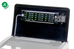 JK ANIMALS, náhradný kryt s LED osvetlením, čierny, pre akvarijní komplet JK-A380, 37×22 cm