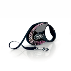 flexi Glam Composition Tape (pásik), veľkosť S, čierna