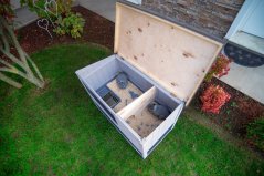 Ferplast RANCH 120 BASIC drevená klietka pre zajaca 117 x 67,5 x 95,5 cm