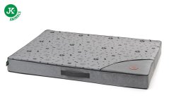 Matrace Memory Grey Lux L, sivá, 95 cm, matrace pre veľké psy s pamäťovou penou