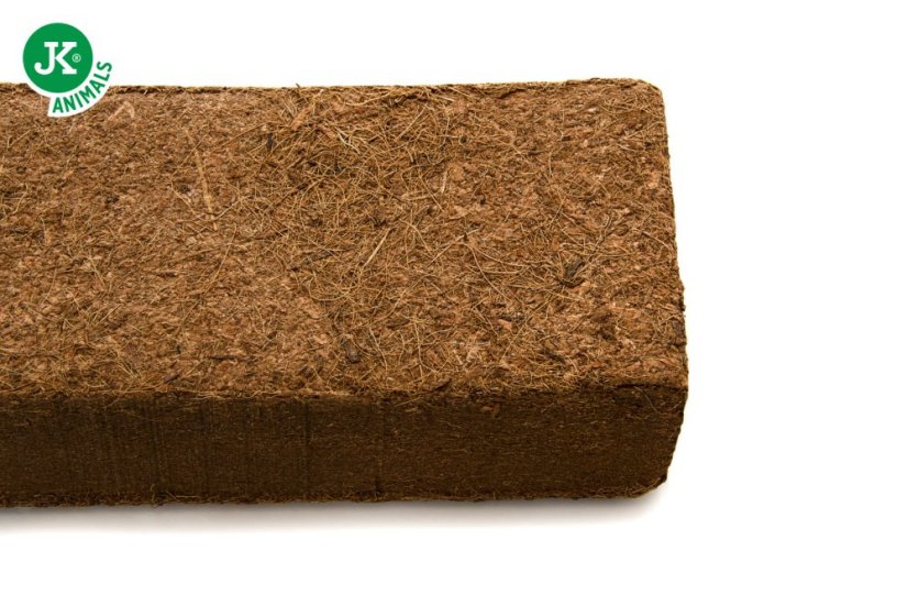 Podstielka JK Coco Mix Lignocel Briquet, kokosová drvina v bloku, 650 g