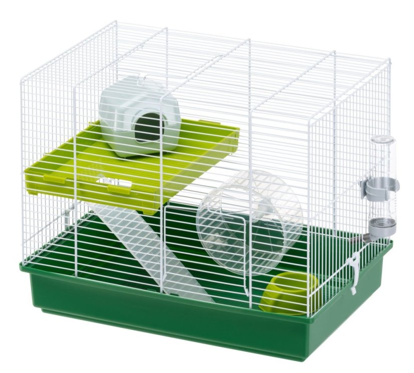 Ferplast HAMSTER DUO klietka pre škrečky 46 x 29 x 37,5 cm