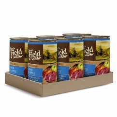 6× 400 g, Sam's Field True Lamb Meat & Apple (Sams Field mäsová konzerva)