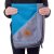 JK ANIMALS  Poťah na matrac Slip-on XXL, modrý, 136 x 88 x 9 cm