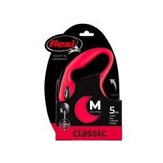 Flexi Classic (lanko),veľkosť M 5m/20kg, červená