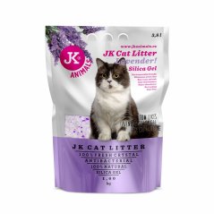 JK Litter Silica gel - lavender 1,6 kg/3,8 l