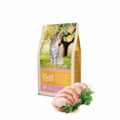 Sams Field Cat Adult Chicken, superprémiové kuracie granule 2,5 kg (Sam's Field)