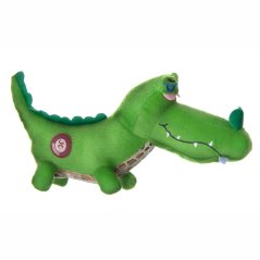 JK ANIMALS Krokodíl, pískacia hračka, zelená, 26 cm
