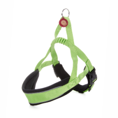 JK ANIMALS Postroj Comfort zelený 68–80 cm