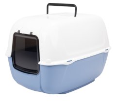 Ferplast PRIMA toaleta pre mačky, modrá 39,5 x 52,5 x 38 cm