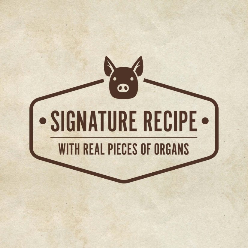 6× 400 g,Sam’s Field True Meat Pork Enriched with Carrot & Linseed Oil for Puppies, superprémiová konzerva,  (Sams Field)