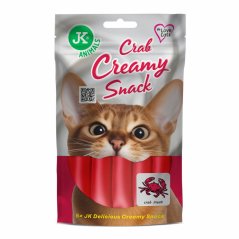 JK ANIMALS krabia krémová maškrta 5x15 g