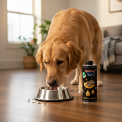 JK ANIMALS Nature Premium Norweigen Salmon Oil, lososový olej 250 ml