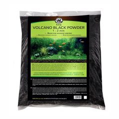 Akvarijný substrát Volcano Black Powder Rataj, čierny, 8 l