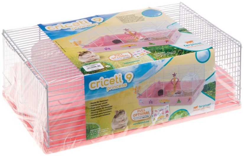 Ferplast CRICETI 9 PRINCESS klietka pre škrečky 46 x 29,5 x 23 cm