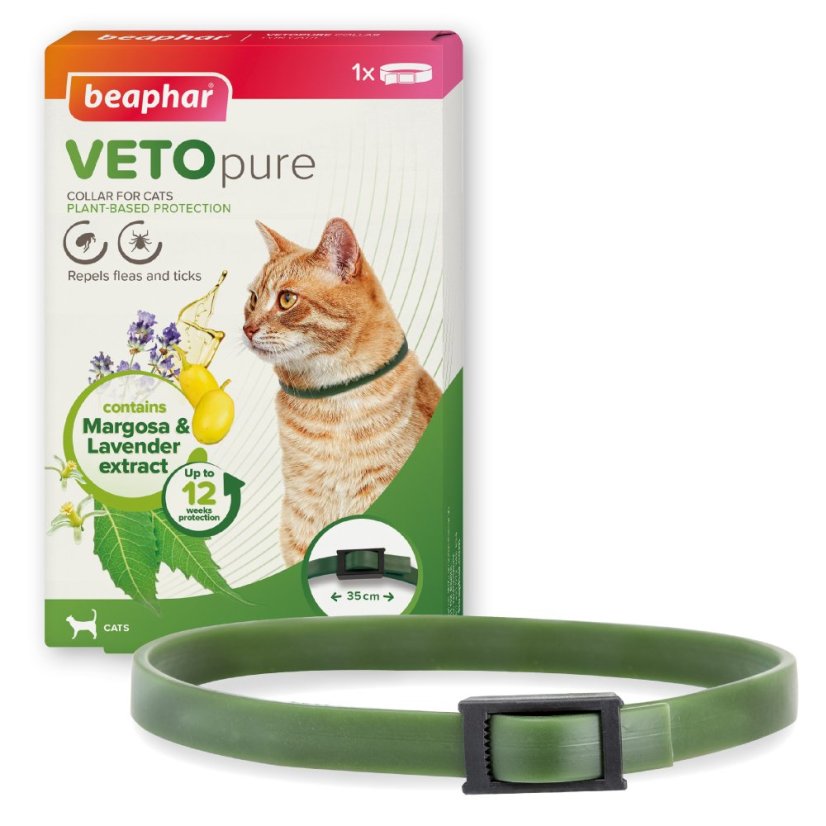 Beaphar repelentný obojok Bio Band Veto Shield, 35 cm