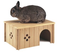 FERPLAST SIN 4646 domček králik 33 x 23,6 x 16 cm