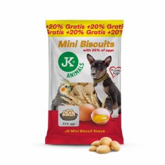 JK mini piškóty s 33 % vajec, 120 g (100 g + 20% GRATIS)